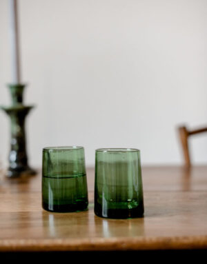 Verre beldi Vert PM - Lot de 2