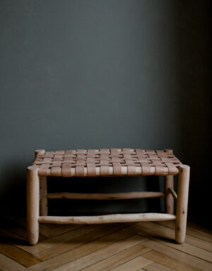 banc-cuir-marocain