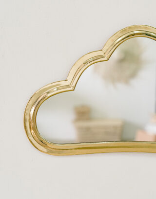 Zoom sur notre miroir en forme de nuage