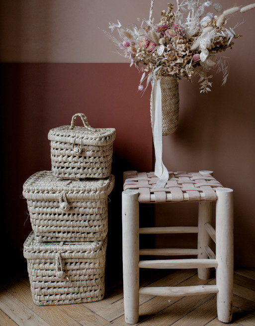 panier-rangement-tresse-marocain