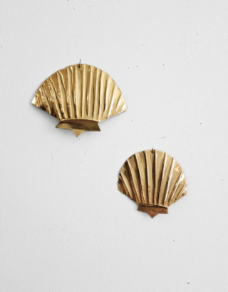 Coquillage en laiton • 2 tailles