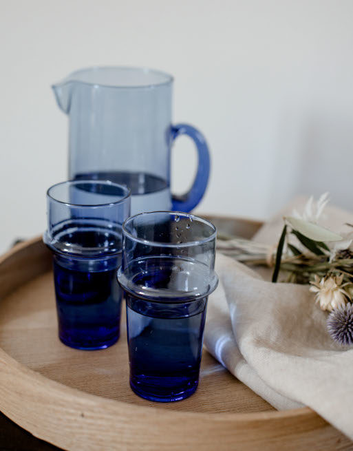 Verre à eau Marocain Bleu 30 cL