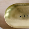 Zoom sur notre porte savon en forme oval
