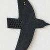 Zoom sur notre colombe cuir noir