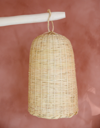 Notre jolie suspension tube en roseau