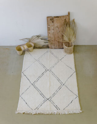 Tapis berbère dans un décor