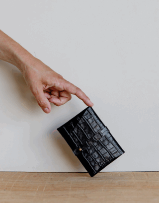Notre porte-monnaie en cuir fait main