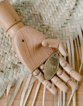 Porte-clé love