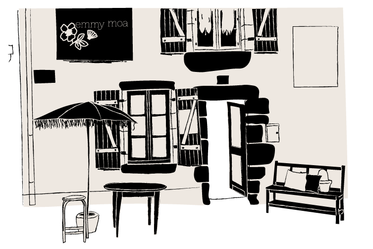 EMMY-MOA Illustration de la boutique Emmy Moa