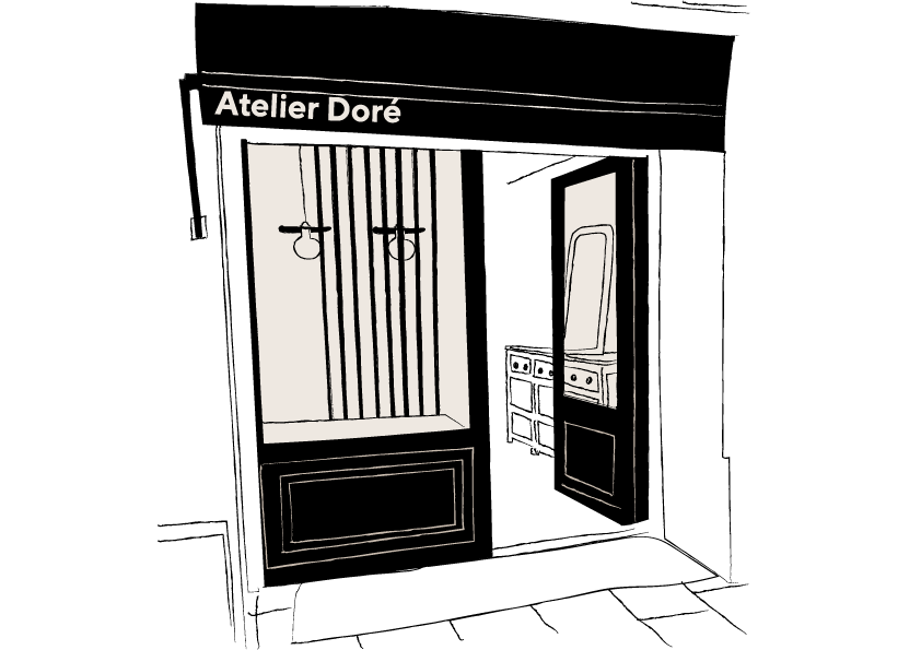 Illustration de la boutique Atelier Doré