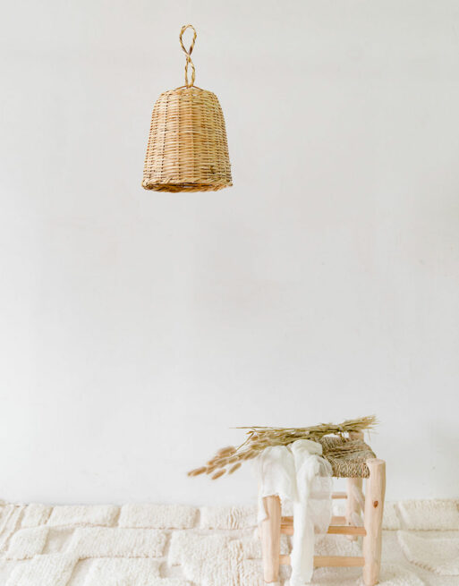 Notre baladeuse cloche dans un décor bohème