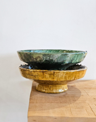 Saladier sur pied en Tamegroute