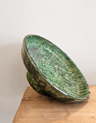 Saladier sur pied en Tamegroute