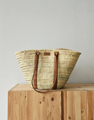 Panier tressé "Alya" • 2 coloris