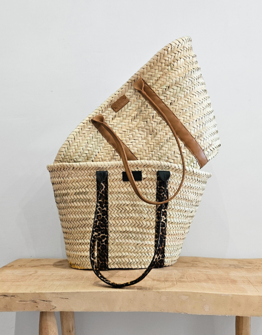 Panier tressé "Alya" • 2 coloris