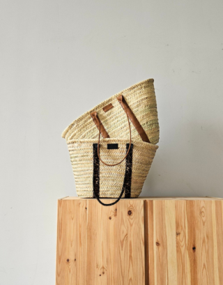 Panier tressé "Alya" • 2 coloris