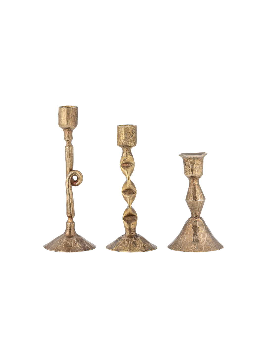 Mini bougeoir doré • 3 modèles | Bloomingville – Image 3