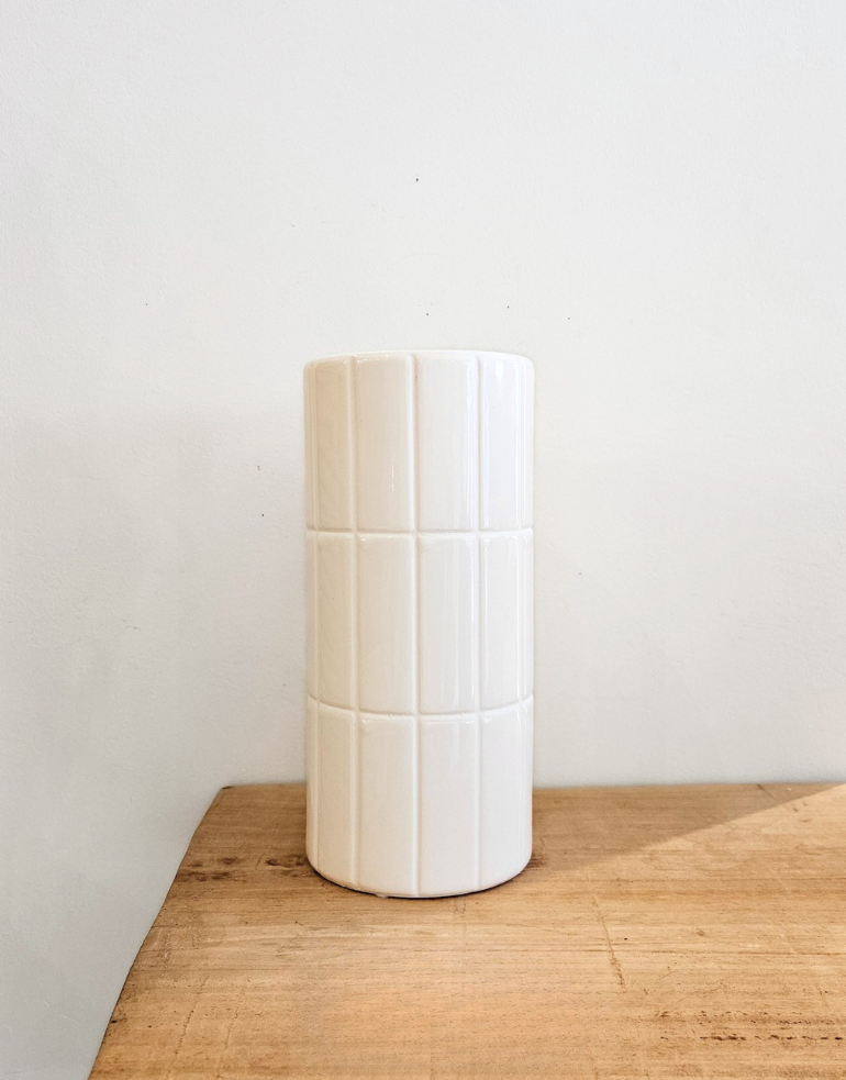 Vase couleur blanc