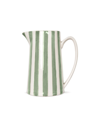 Pichet rayé • Matcha