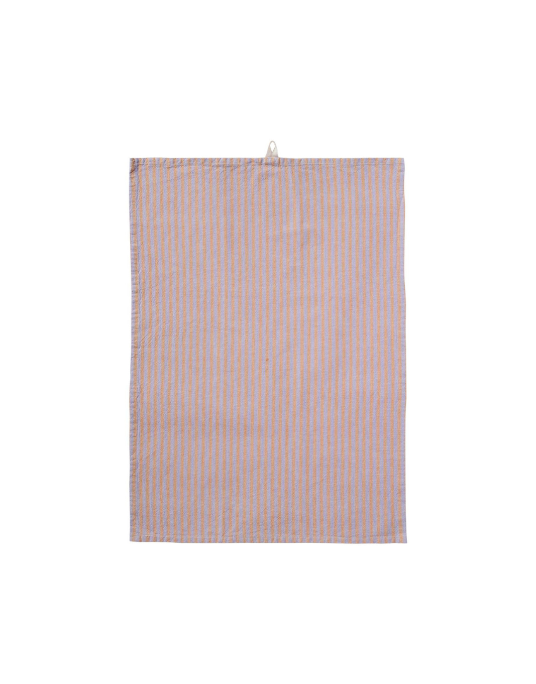 Torchon de cuisine • Rayé violet orange – Image 2
