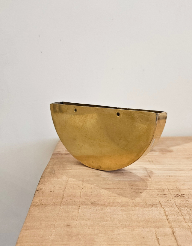 Demi pochette murale laiton – Image 4