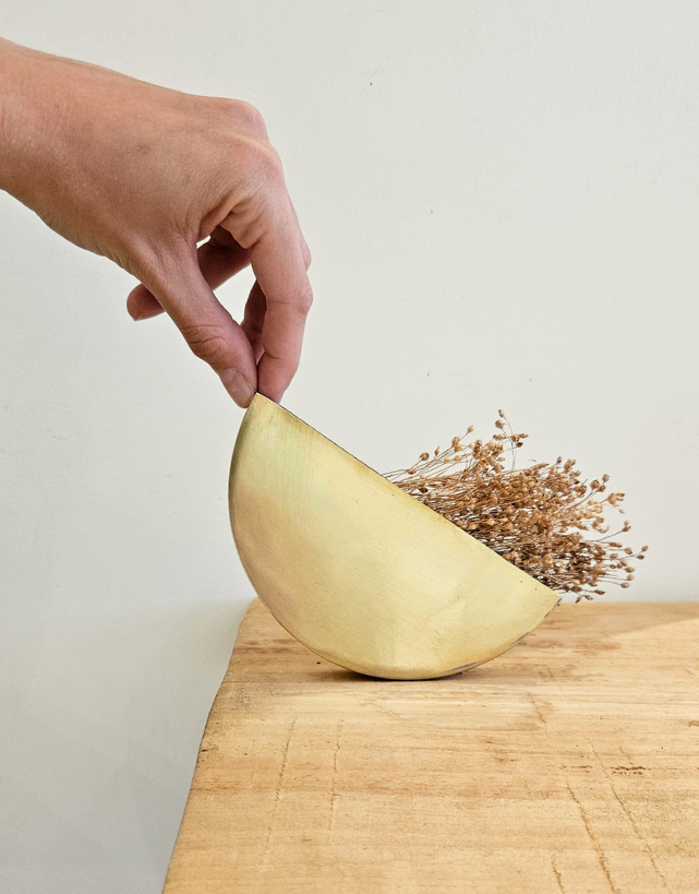 Demi pochette murale laiton – Image 2