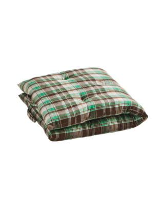 Matelas de sol carreaux verts