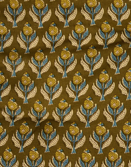 Matelas de sol • Fleurs marrons | Madam Stoltz – Image 2