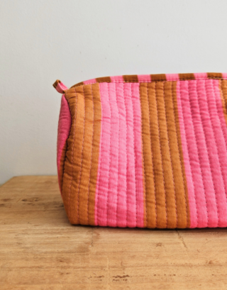 Trousse de toilette • Rayures