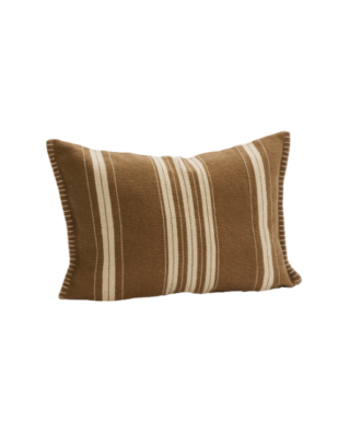 Housse de coussin | Rayures ocres  • Madam Stoltz