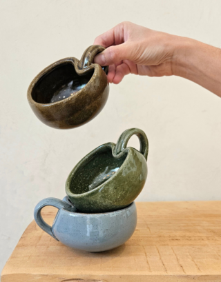 Bolée en grès • 3 coloris