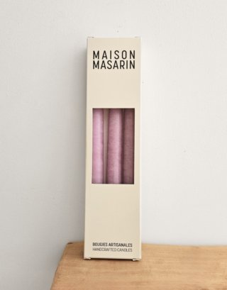 Lot de 3 bougies • Lilas | Maison Masarin