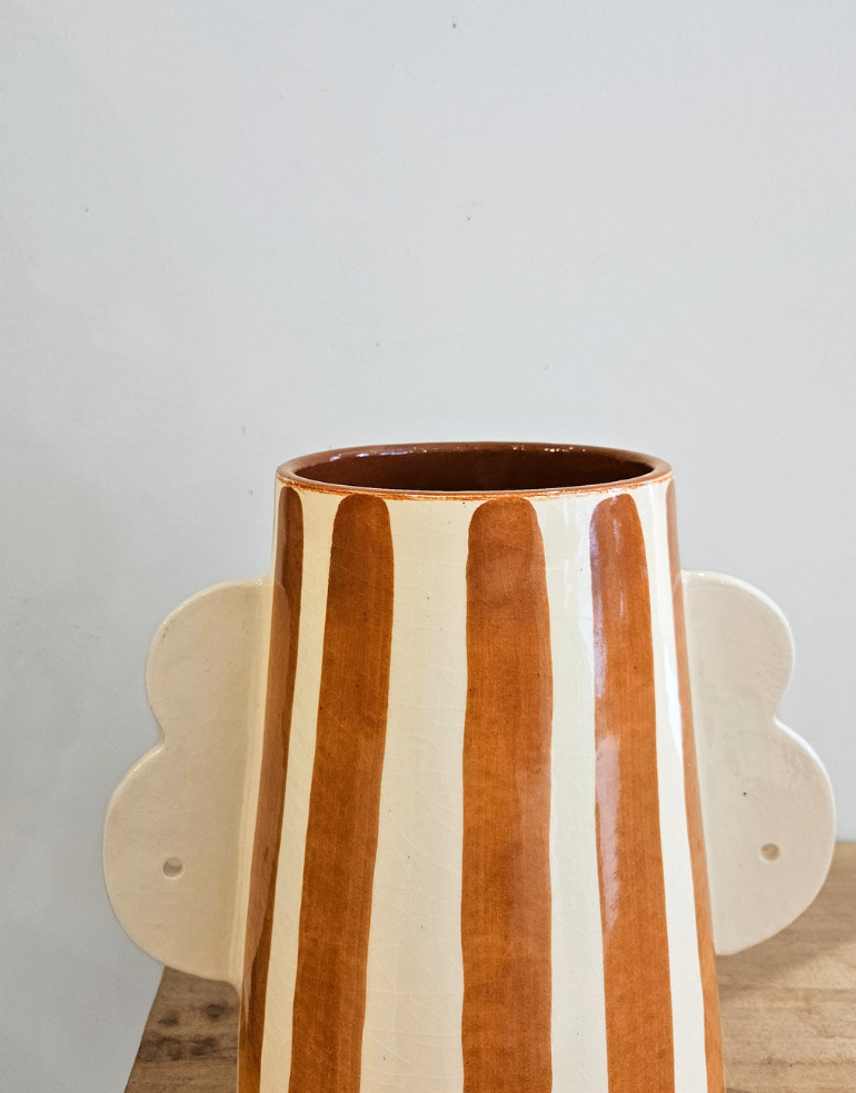 Vase anses oreilles • Camel – Image 2