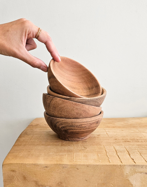 Bol en bois d'acacia | Madam Stoltz