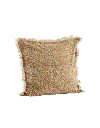 Housse de coussin • Franges fleurs | Madam Stoltz