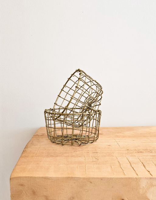 Petit panier en métal | Madam Stoltz