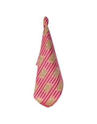 Torchon vert • Tigre rose