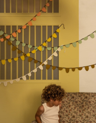 Guirlande en feutrine • 2 coloris | Muskhane