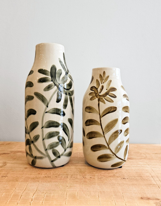 Vase fleuris • 2 tailles et coloris