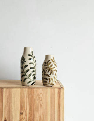 Vase fleuris • 2 tailles et coloris