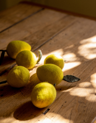 Citron en feutrine | Muskhane