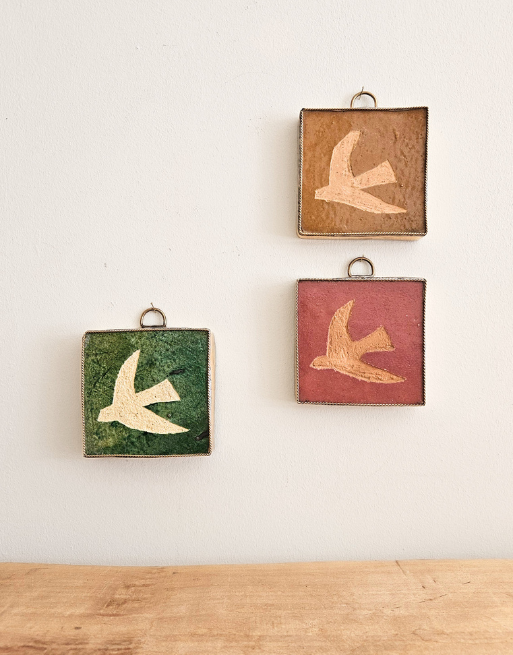 Carreaux zellige oiseau • 3 coloris
