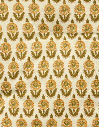 Matelas de sol • Fleurs beiges | Madam Stoltz