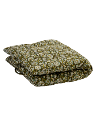 Matelas de sol • Fleurs vertes | Madam Stoltz