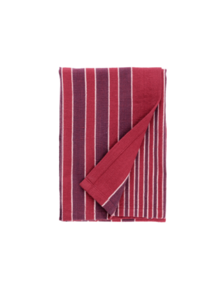 Torchon • Rayures framboises | Madam Stoltz