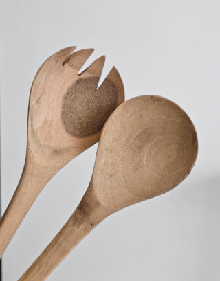 Lot de couverts à salade