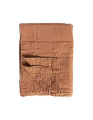 Dessus de lit 130 x 180 • Cognac